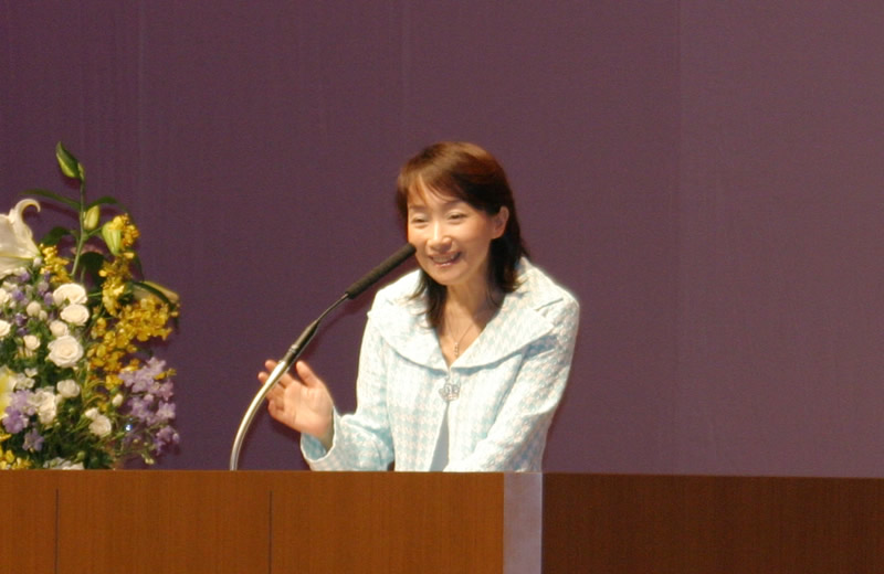 アグネス・チャン講演02