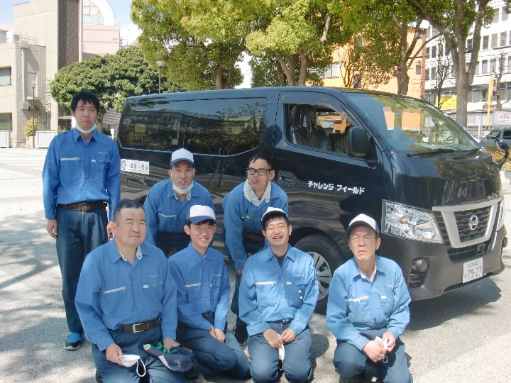 寄贈先からの写真